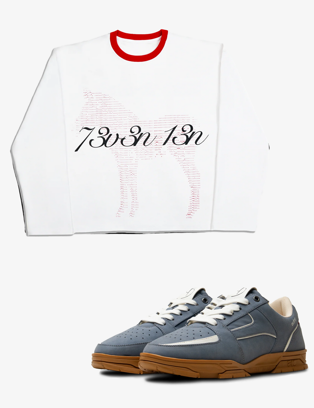 Smoke + Zebra Coded White