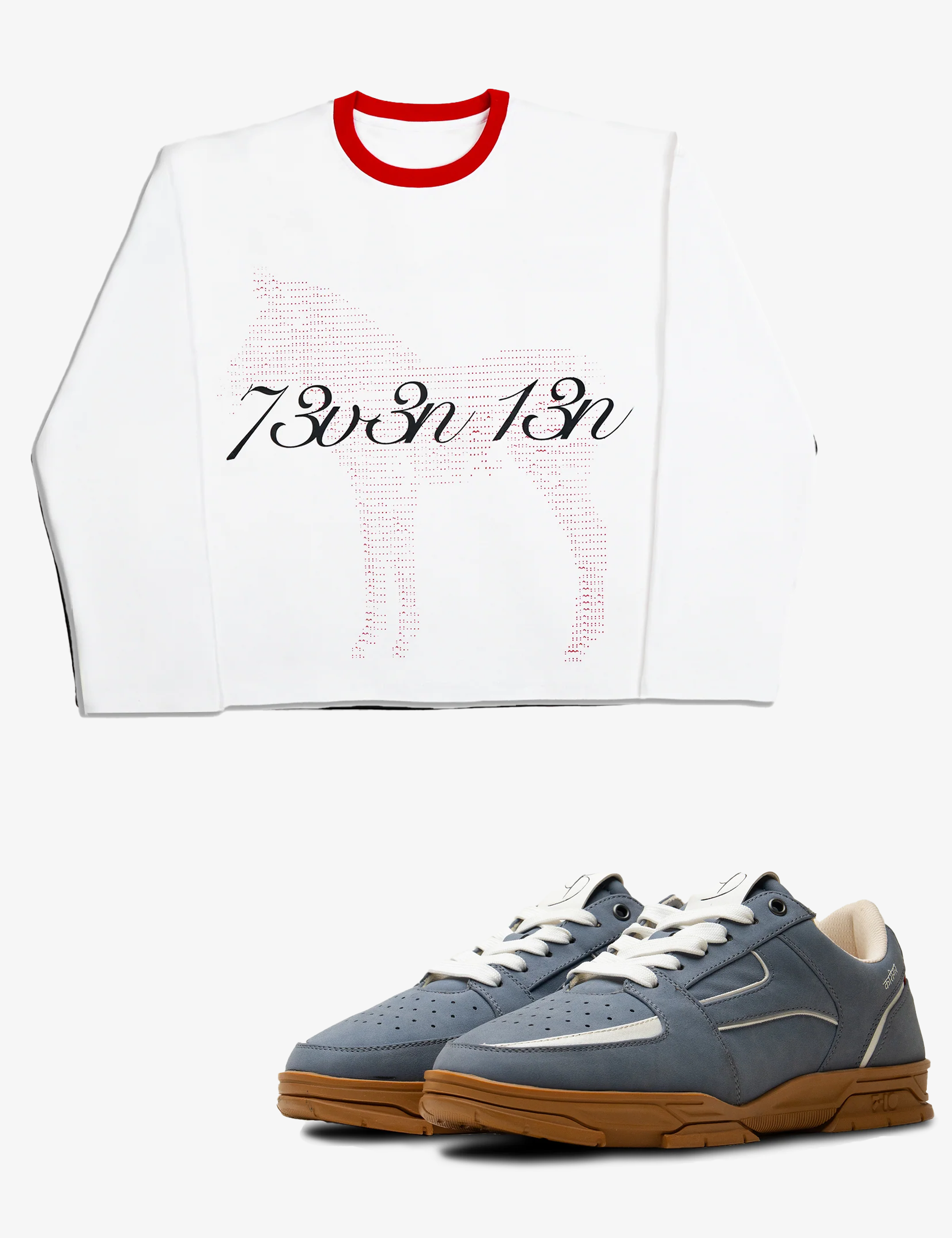 Smoke + Zebra Coded White