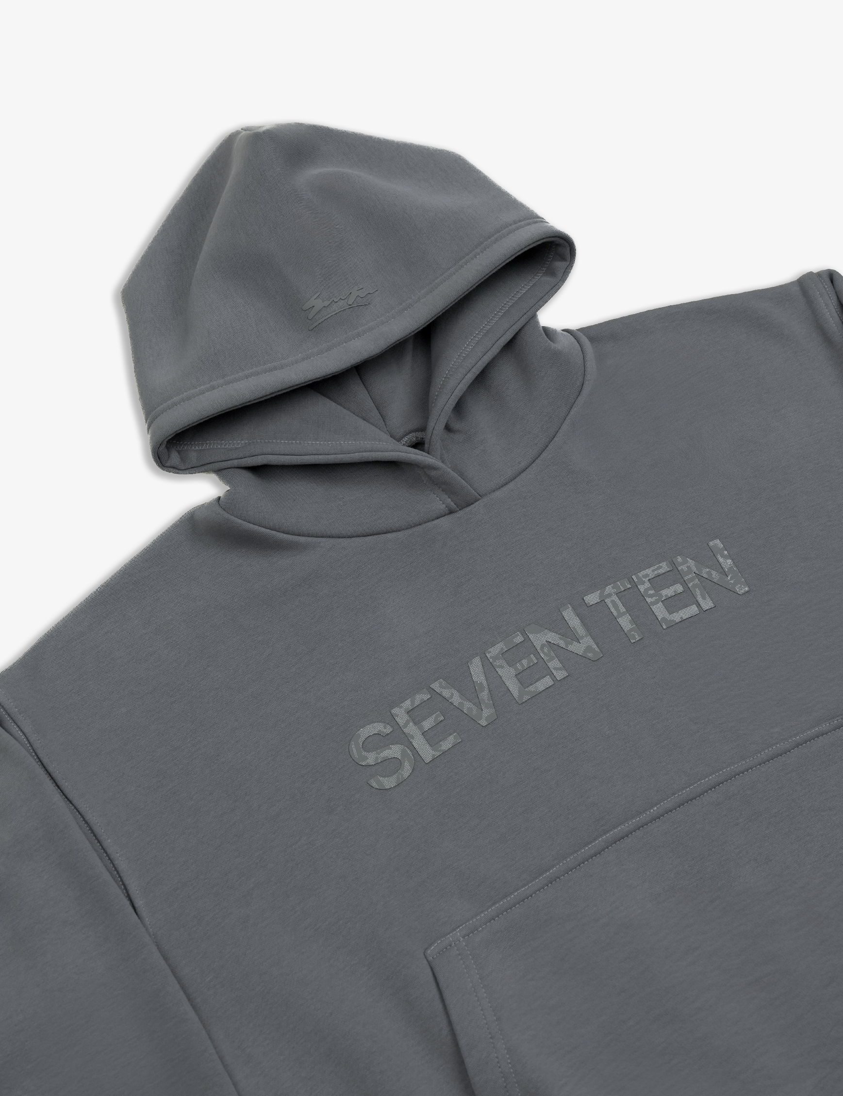 Seven Ten Hoodie Grey