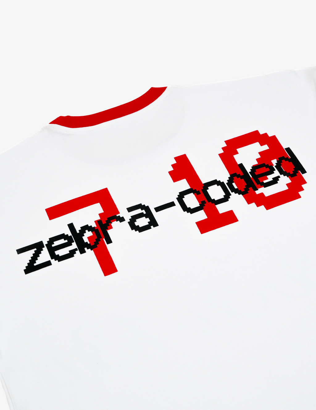 Zebra Coded white - 7-10.in