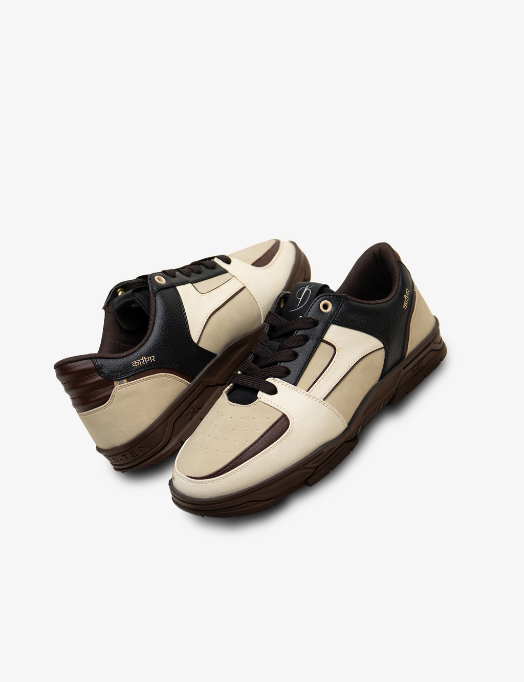 776 Karigar Affogato Low-Top Sneakers – seventen.in
