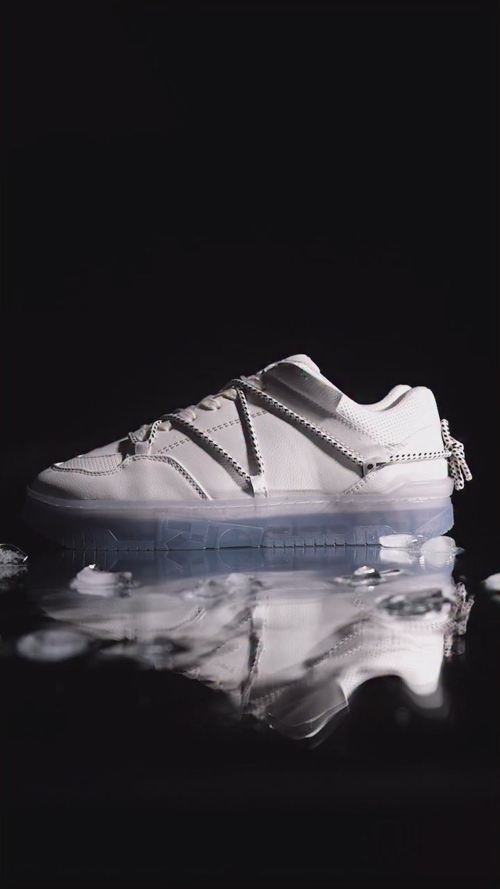 702 Ice white low-top sneaker