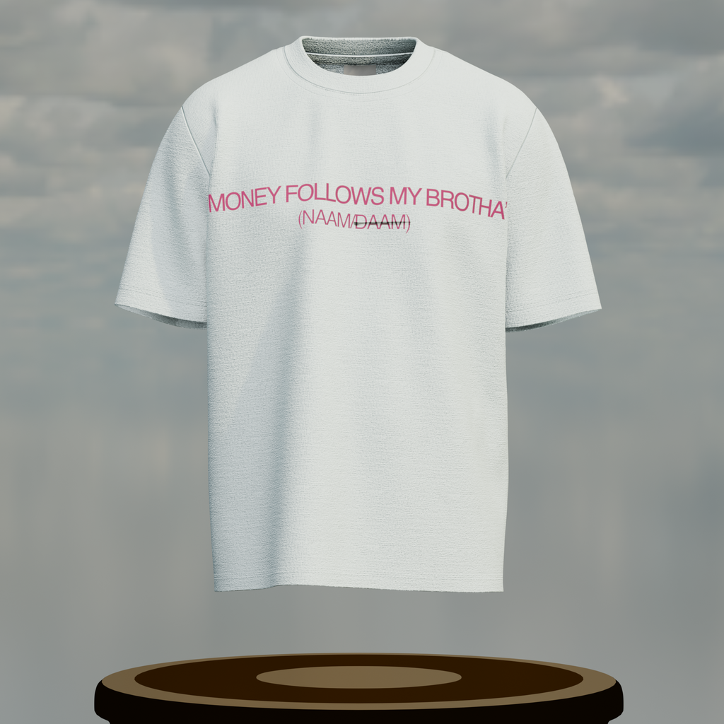 Brotha’ white tee - Limited Edition Drop