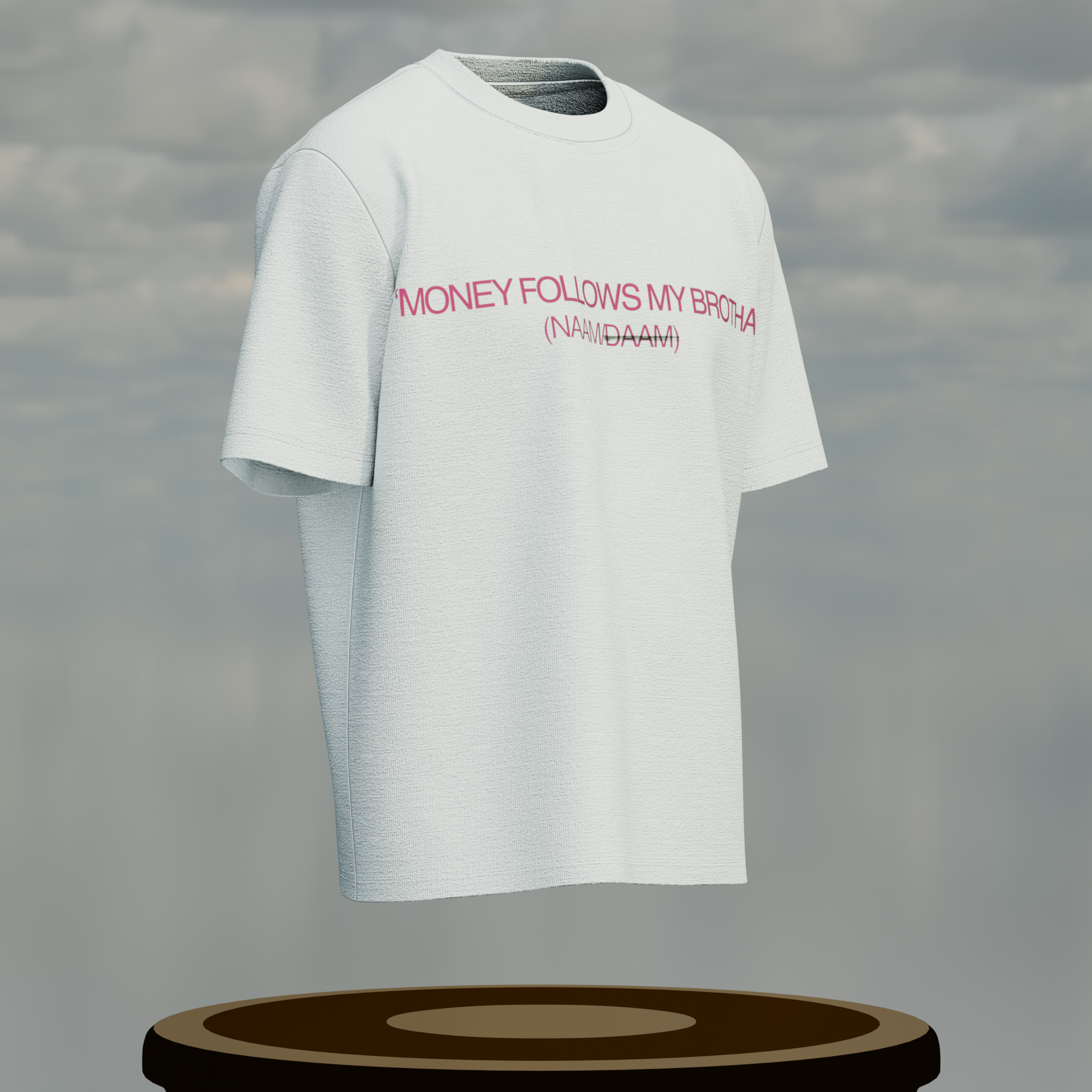 Brotha’ white tee - Limited Edition Drop